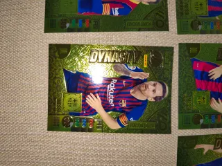 Lote 6 Cromos Panini Dynasty Messi Balón de Oro