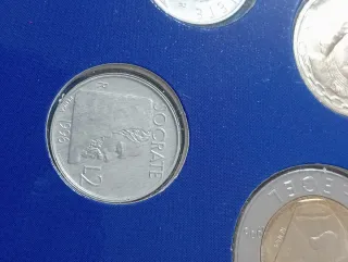San Marino 1996 Monete Senza Argento