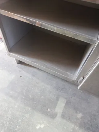MUEBLE CAFETERÍA CAFETERO ACERO. 658746091