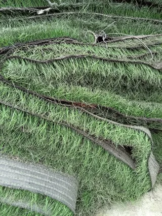 Césped artificial reciclado campos fútbol