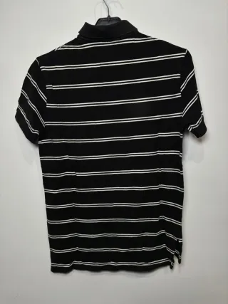 Polo Ralph Lauren Rayas Negras y Blancas
