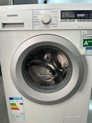 Lavadora Siemens 7kg semi nueva