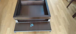 Mesa extensible madera.