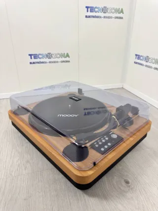 Giradischi Bluetooth in Legno Mooov