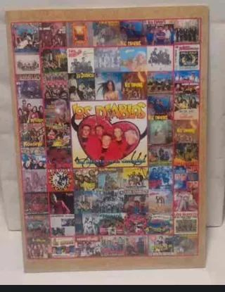Póster de música pop-rock