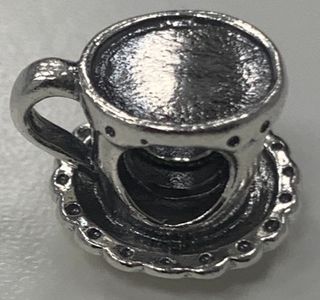 Lote 6 charms plata ley Pandora