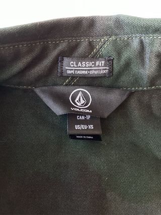 Chaqueta Volcom Militar Verde Talla XS