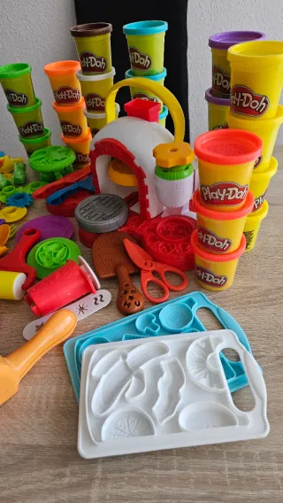 Play-Doh Pizzería y Accesorios Plastilina