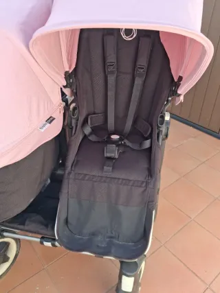 Bugaboo Donkey Silla Gemelar Rosa