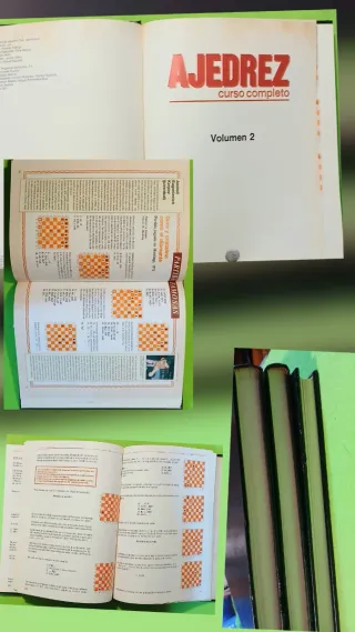 Revistas y libros de ajedrez. Precios en descripci