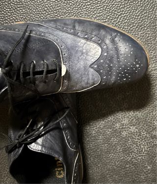 Scarpe uomo Cinti n.45 grigio/nero