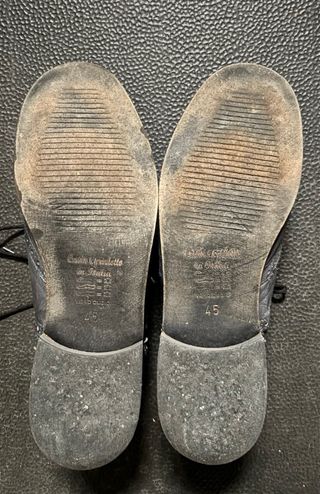 Scarpe uomo Cinti n.45 grigio/nero