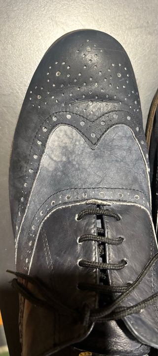 Scarpe uomo Cinti n.45 grigio/nero