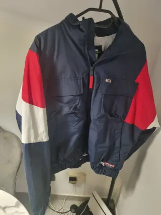 Giacca Tommy Jeans Primavera Blu Taglia S