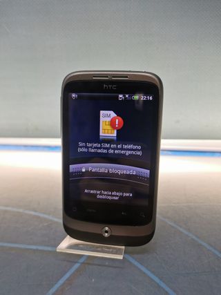 Telefono movil HTC Wildfire - con caja - FUNCIONA