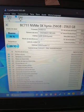 Carcasa SSD NVMe M.2 USB 3.1 con SSD