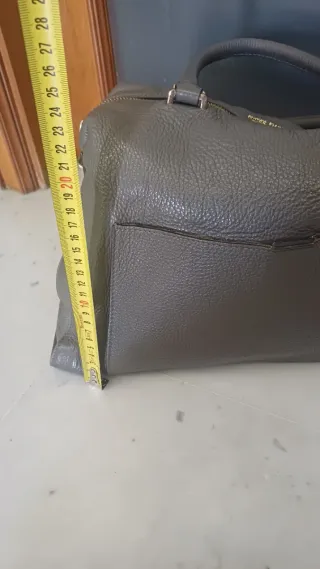 Borsa Gianni Notaro Pelle Grigia