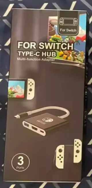 Hub USB-C para Nintendo Switch