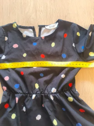 Vestidos mamá e hija lunares Talla S/M y 2 años