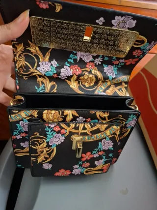 Borsa Versace Jeans Couture Nero Multicolore