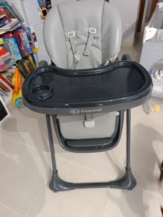 Silla de comer bebé reclinable