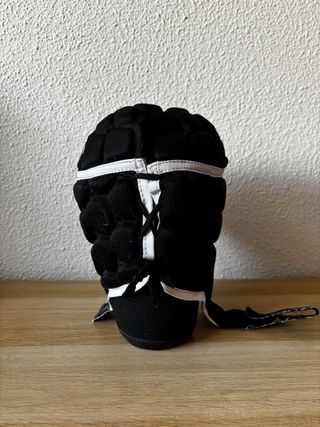 Casco Rugby Acolchado Kappa Negro