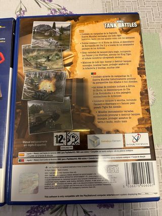 Juegos PS2 Time Crisis2 y WWII PlayStation2