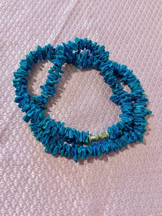 Collar de conchas naturales