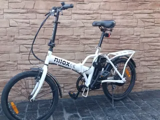 Bicicleta Eléctrica Plegable Nilox Nueva.