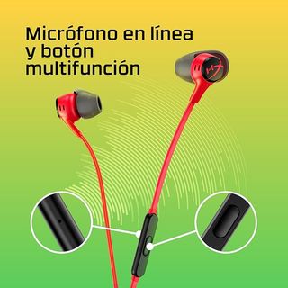Auriculares HyperX Earbuds II Negros