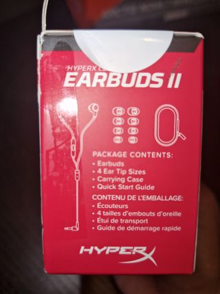 Auriculares HyperX Earbuds II Negros