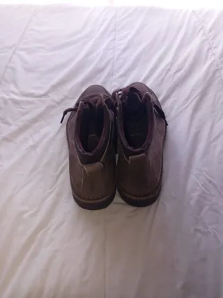 Botas estilo Martens Marrones y Grises