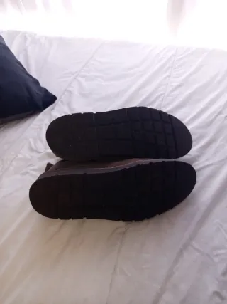 Botas estilo Martens Marrones y Grises