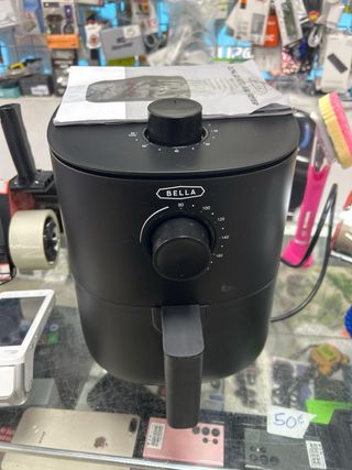 Bella Freidora Aire Caliente 3L Negra Mate