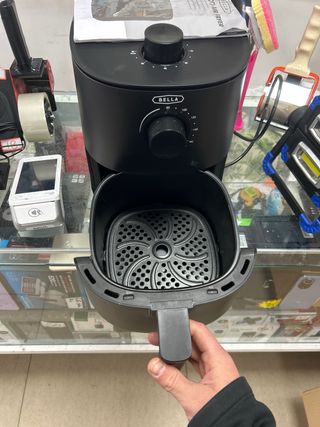 Bella Freidora Aire Caliente 3L Negra Mate