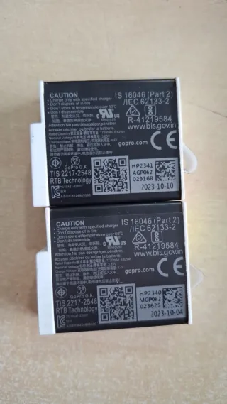 Cargador GoPro y 2 Baterías