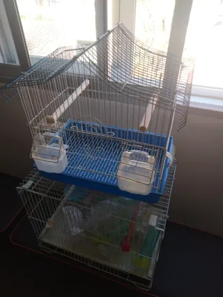 Jaulas para pájaros (2 unidades)