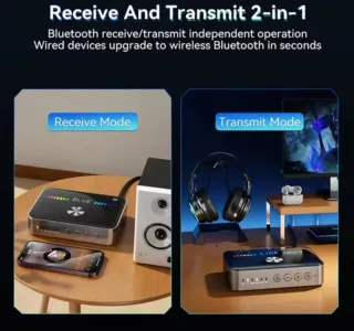 Transmisor Receptor Bluetooth 6.0  KEBIDU M13 +Dac