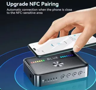 Transmisor Receptor Bluetooth 6.0  KEBIDU M13 +Dac