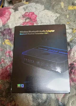 Transmisor Receptor Bluetooth 6.0  KEBIDU M13 +Dac