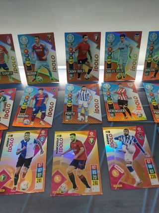 ADRENALYN , 20 cartas, IDOLOS y mas...año temporada: 2021 2022