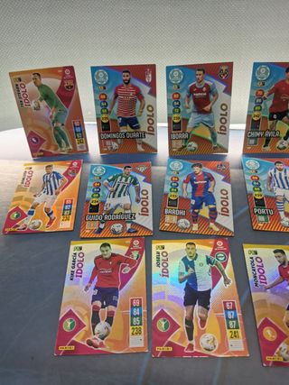 ADRENALYN , 20 cartas, IDOLOS y mas...año temporada: 2021 2022