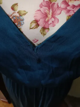Vestido largo satinado