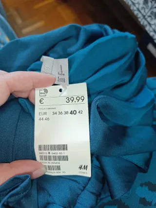Vestido largo satinado