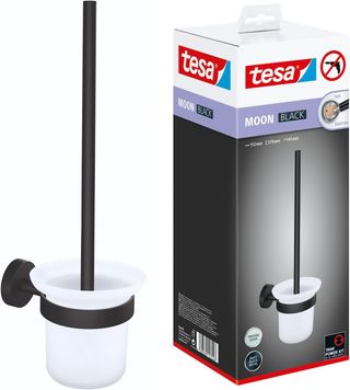 tesa® MOON BLACK Perchero para Toallas - Colgador