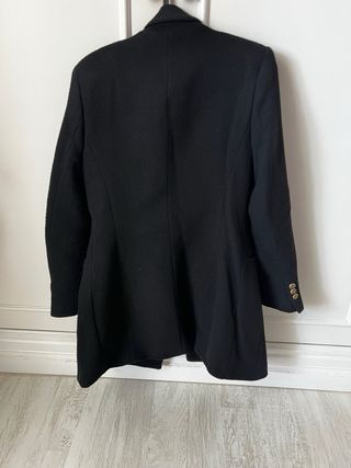 Blazer Zara Negro Mujer