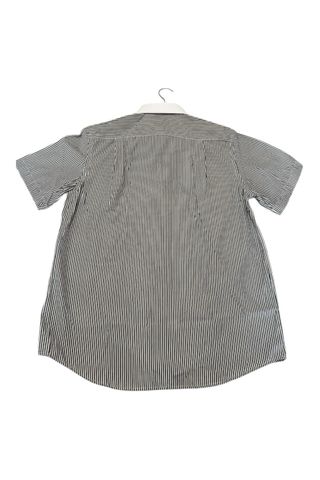 Camicia Attore uomo righe bianco/nero taglia 40 M