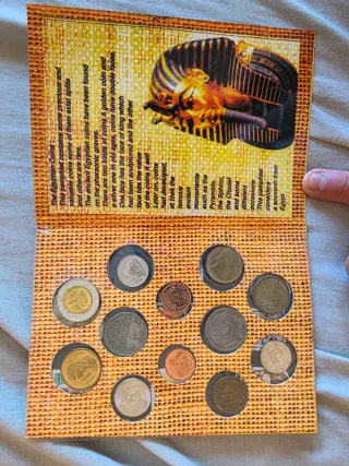 Colección Monedas y Sellos Egipto
