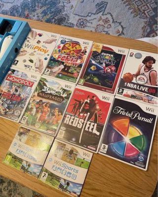 Nintendo Wii Completa con Juegos