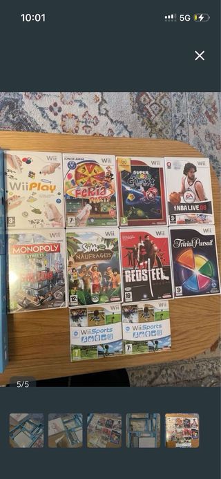 Nintendo Wii Completa con Juegos